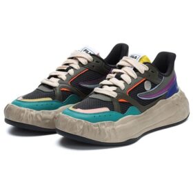 Fila x Mihara Yasuhiro Sneaker „Schwarz Grau Lila“
