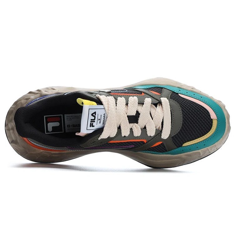 Fila x Mihara Yasuhiro Sneaker „Schwarz Grau Lila“