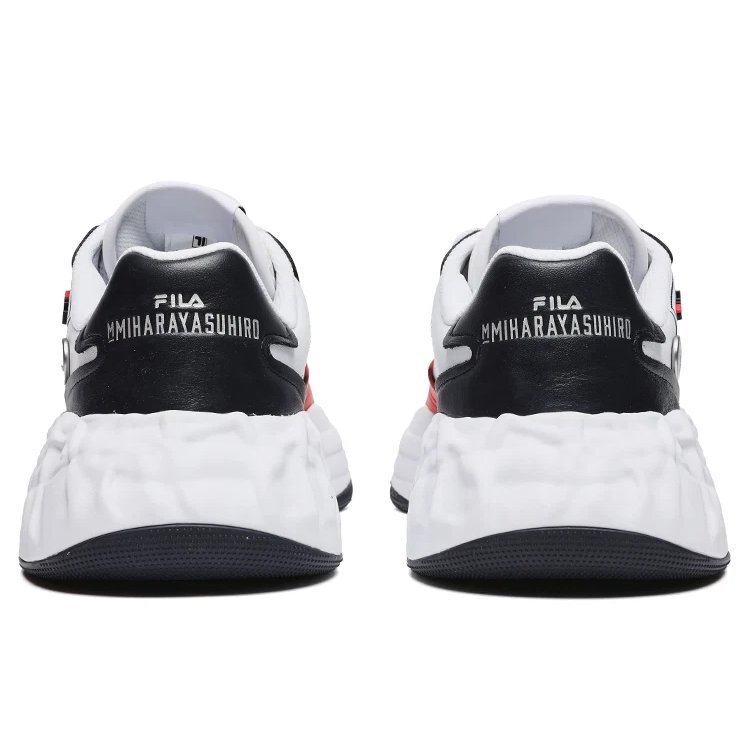 Fila x Mihara Yasuhiro Sneaker „Weiß Schwarz Rot“