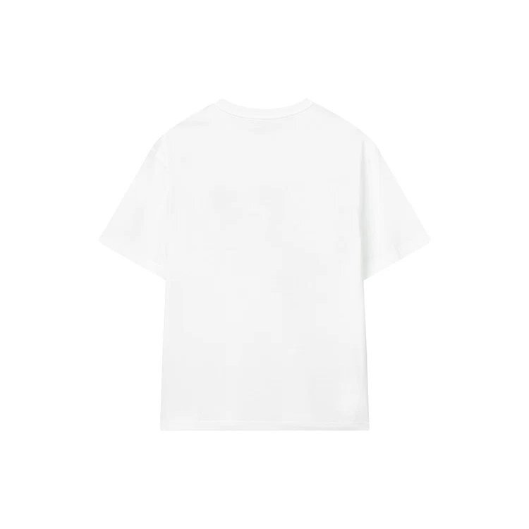 Fila x Pepe Shimada Crossover-Freizeit-Shorts für Herren, atmungsaktiv, mit Aufdruck, kurzärmelig, weiß