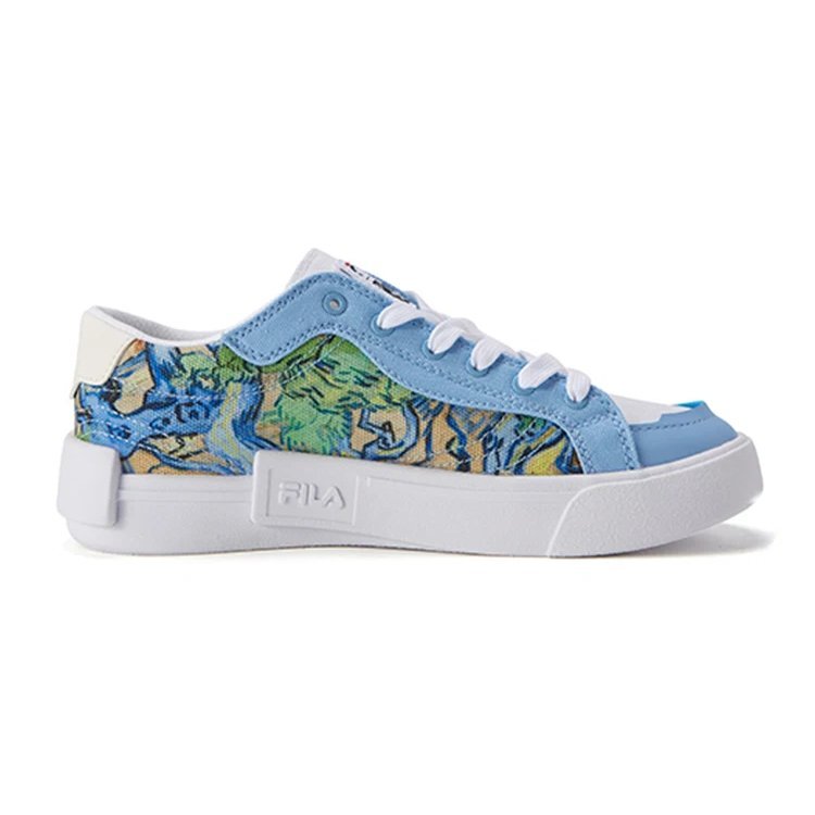 Fila x Van Gogh Skate-Schuhe „Blue White“
