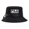 Fila x White Mountaineering Logo Casual-Bucket-Hut „Black White“