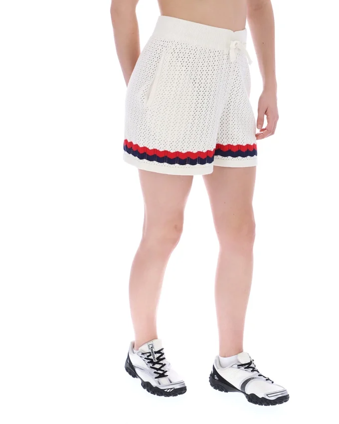 Fino-Shorts aus Häkel-Strick