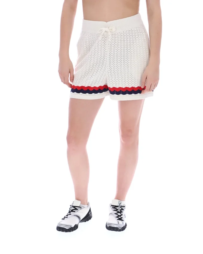 Fino-Shorts aus Häkel-Strick