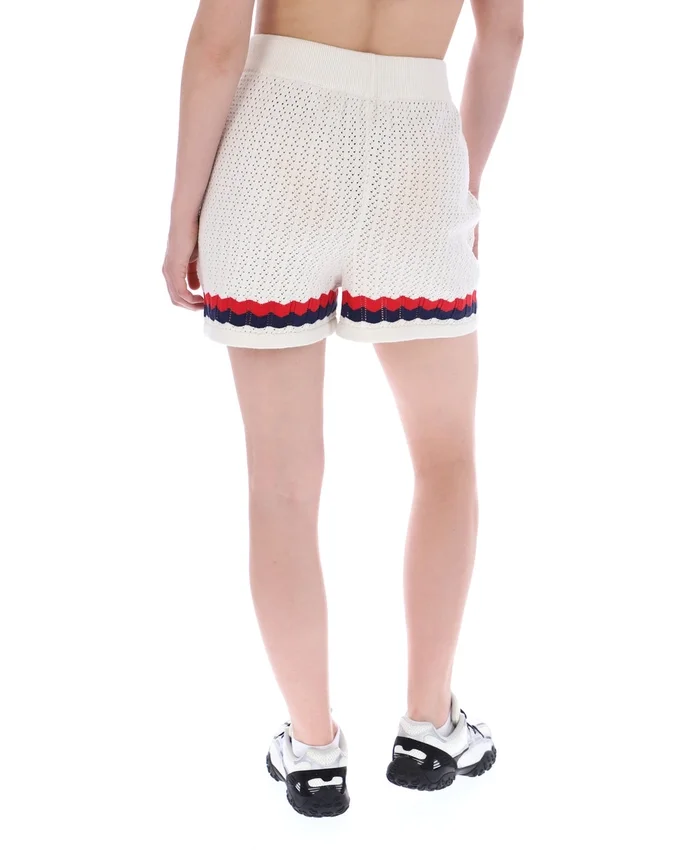 Fino-Shorts aus Häkel-Strick