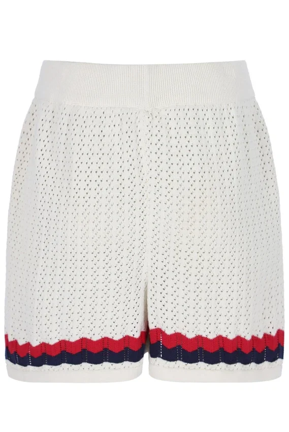 Fino-Shorts aus Häkel-Strick