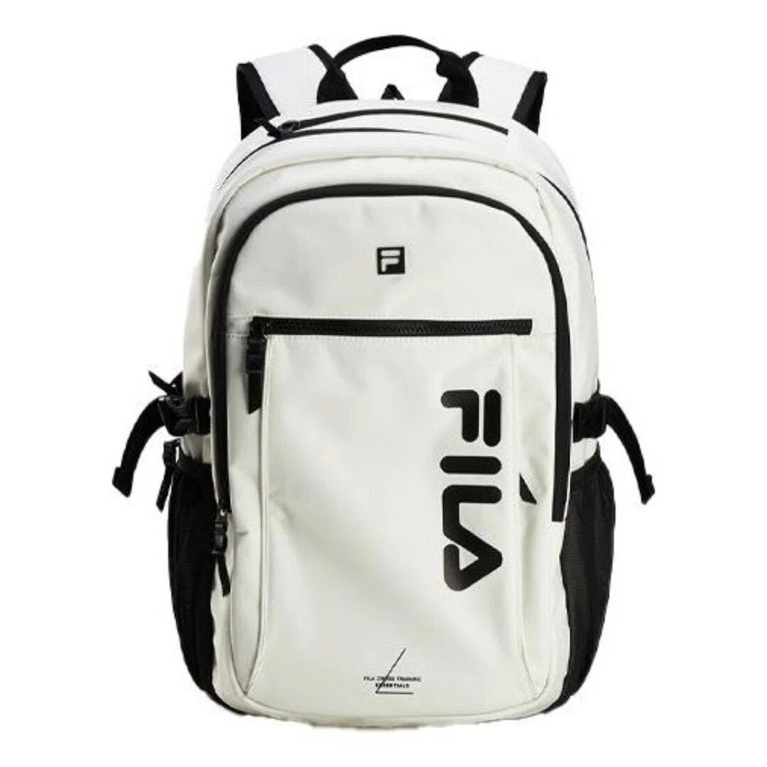 Fitness-Rucksack „Weiß Schwarz“