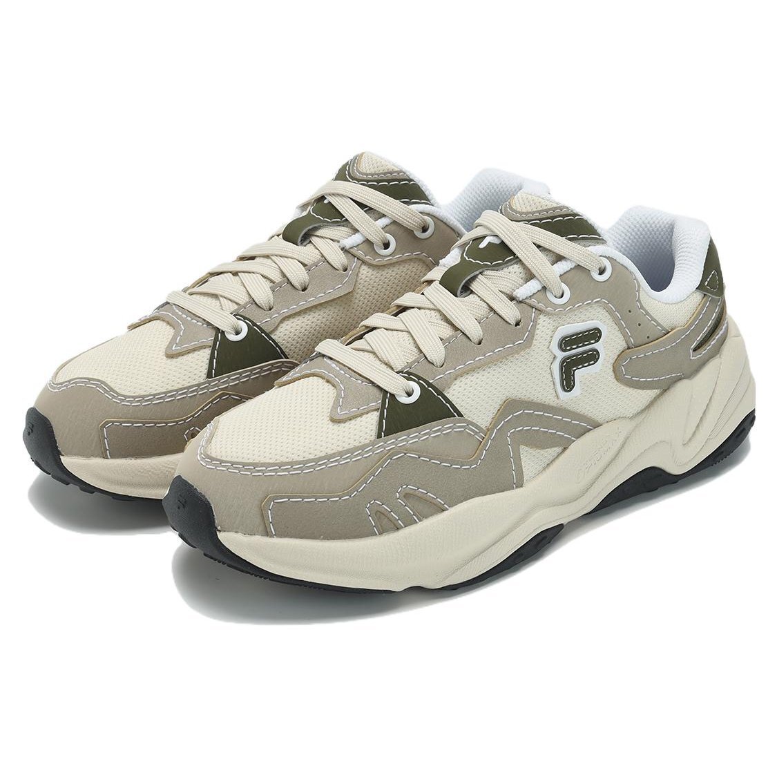 Flash Sneakers „Cream White Green“