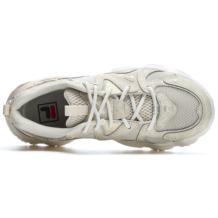 Fluid 4 Sneaker „Beige-Weiß“