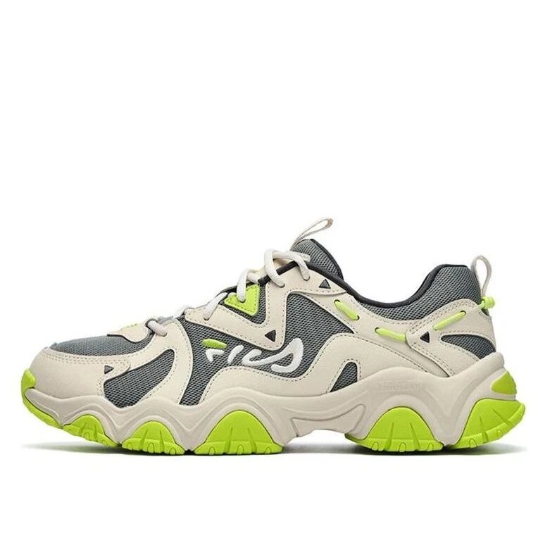 Fluid 4 Sneaker „Grün-Beige“
