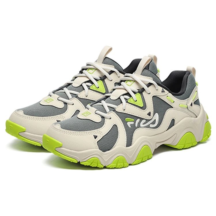 Fluid 4 Sneaker „Grün-Beige“