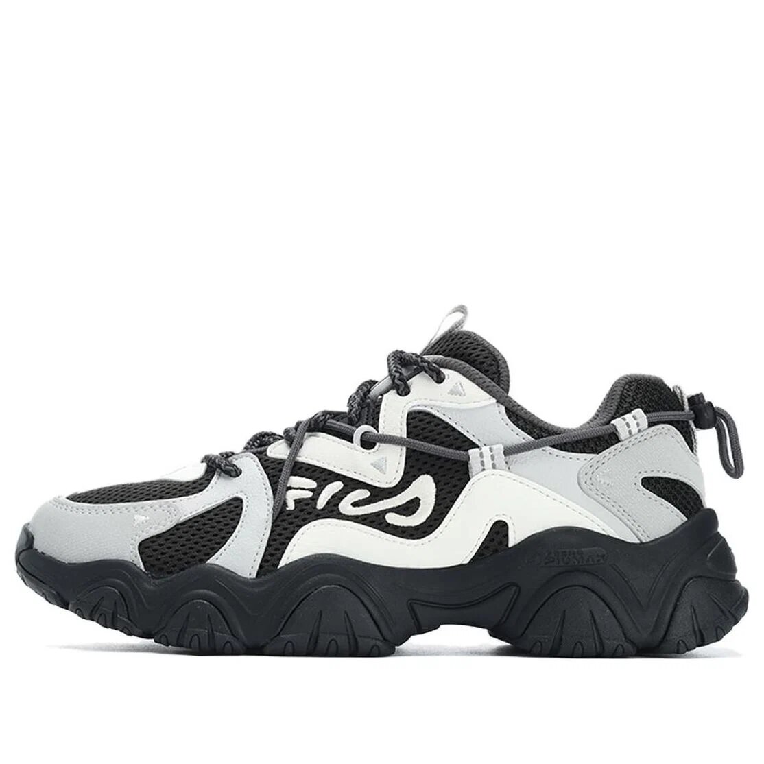 Fluid 4 Sneaker „Schwarz Grau Weiß“