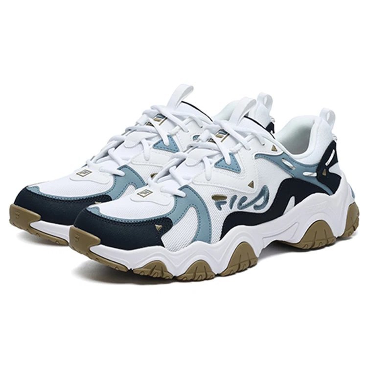Fluid 4 Sneaker „Weiß-Blau“