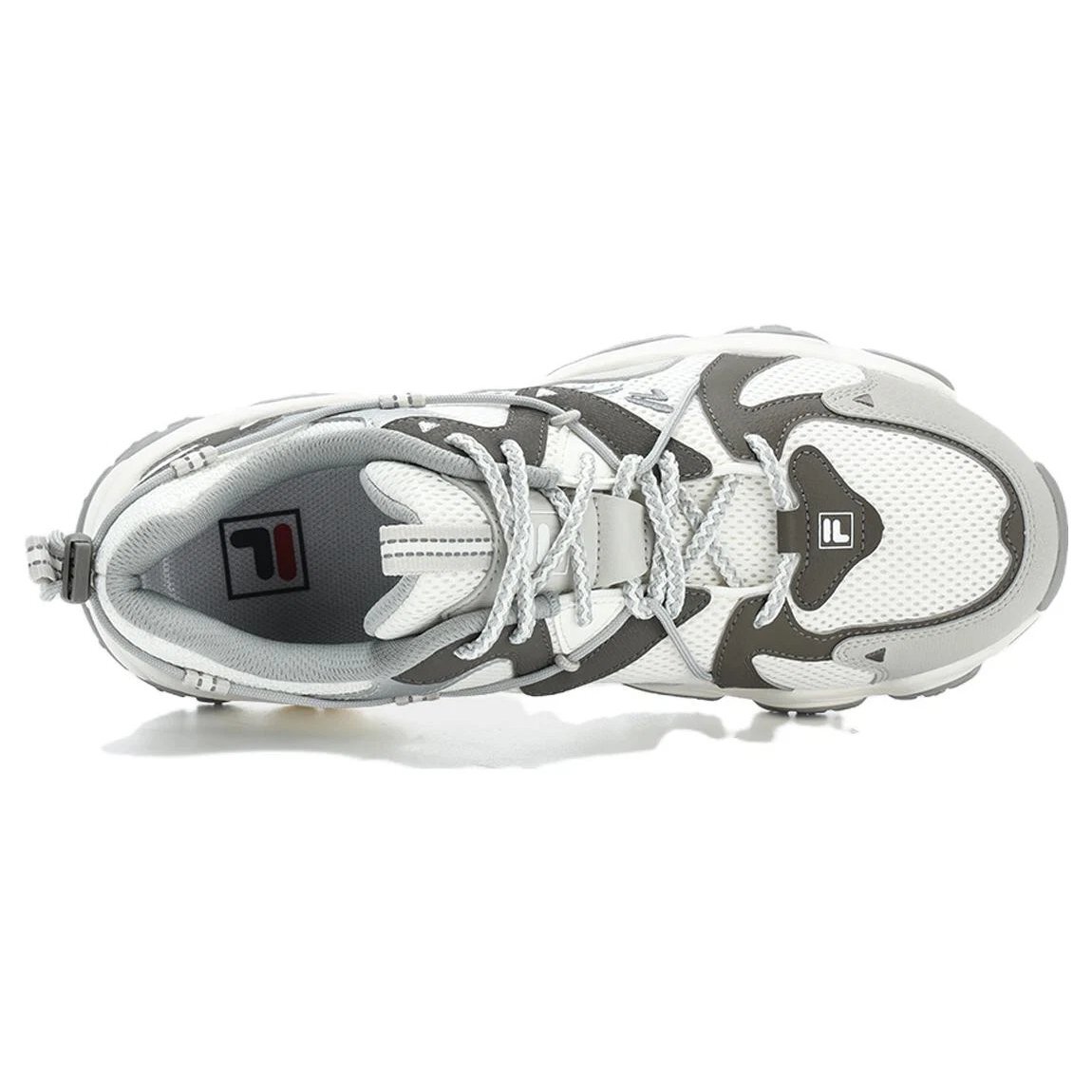 Fluid 4 Sneaker „Weiß Grau Silber“