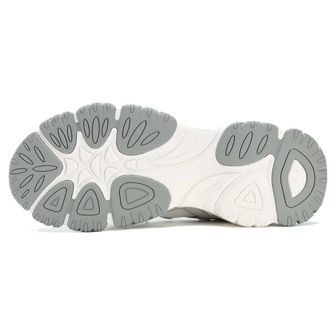 Fluid 4 Sneaker „Weiß Grau Silber“