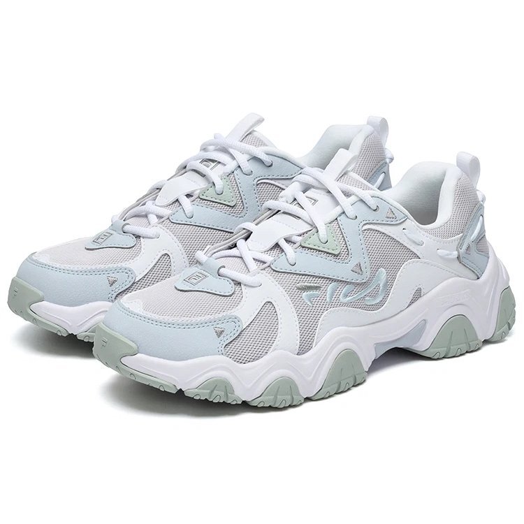 Fluid 4 Sneaker „White Blue Green“