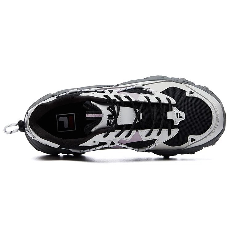 Fluid Low-Top-Sportschuhe Schwarz Grau
