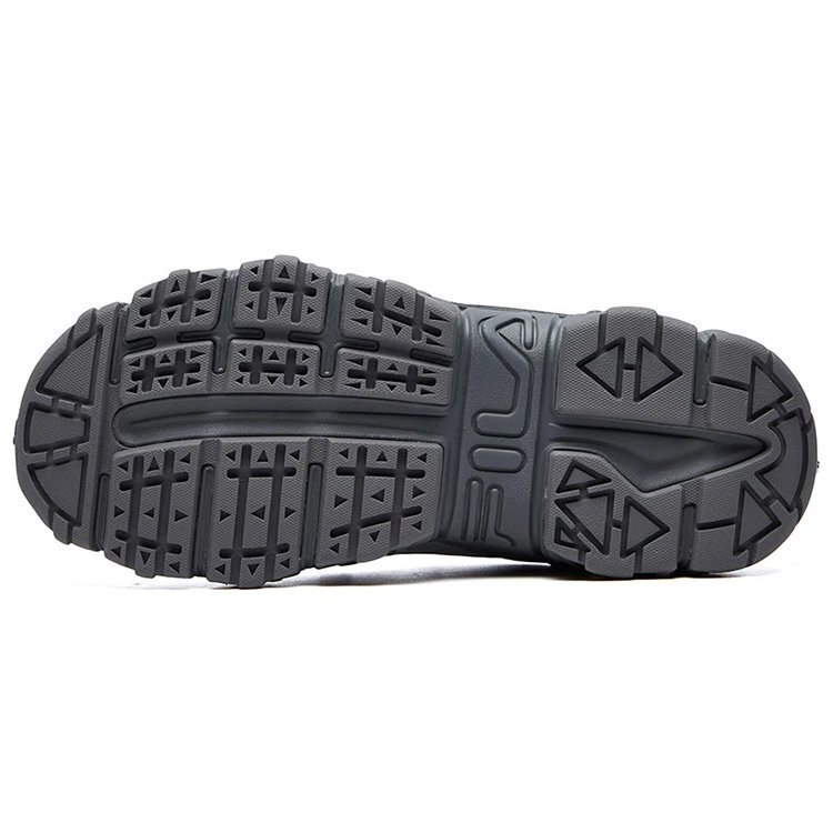 Fluid Low-Top-Sportschuhe Schwarz Grau