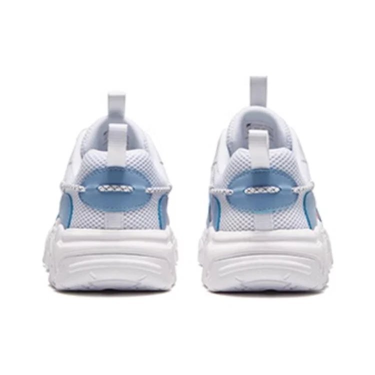 Fluid Low-Top-Sportschuhe „Weiß Blau Rosa“