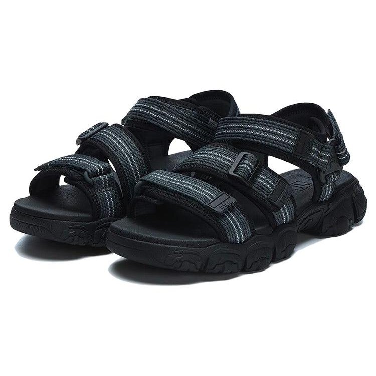 Fluid Sandal „Schwarz“