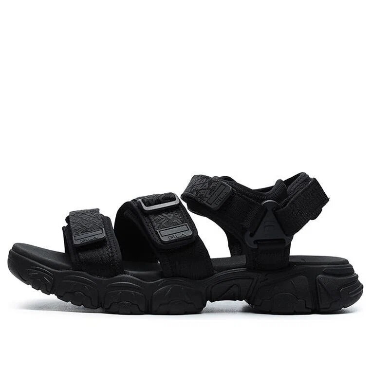 Fluid Sandalen „Black“