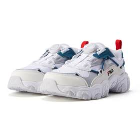 Fluid Sneakers „Weiß Grau Blaugrün“