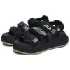 FM-15 x Mihara Yasuhiro Sandalen „Black“