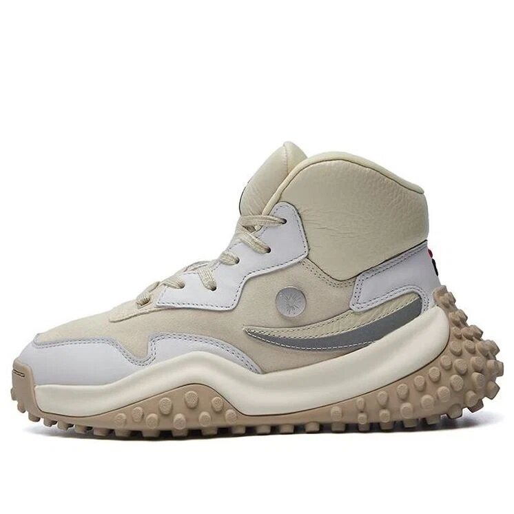 FM-2 x Mihara Sneaker „Beige-Weiß“