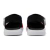 Freizeit-Flats-Sandalen „Schwarz Rot Blau“