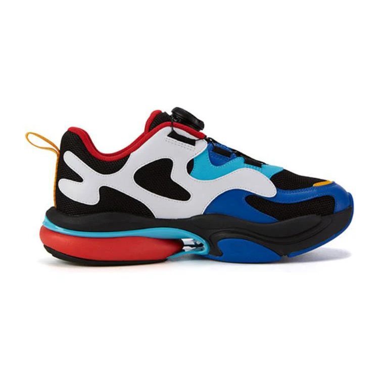 Freizeit-Laufschuhe „Blau Rot Orange“