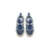 Freizeit-Sneaker „Weiß Blau Beige“