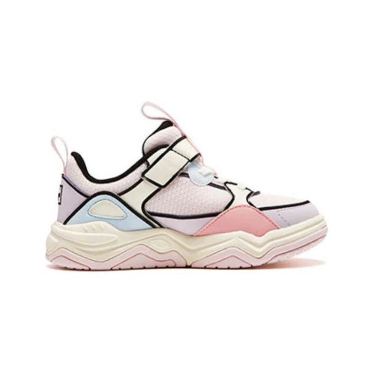 Freizeit-Sneaker „Weiß Blau Rosa“
