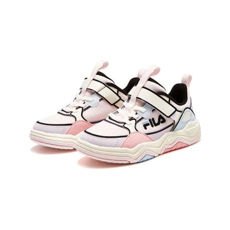 Freizeit-Sneaker „Weiß Blau Rosa“