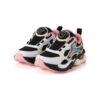 Freizeit-Sneaker „Weiß Schwarz Rosa“