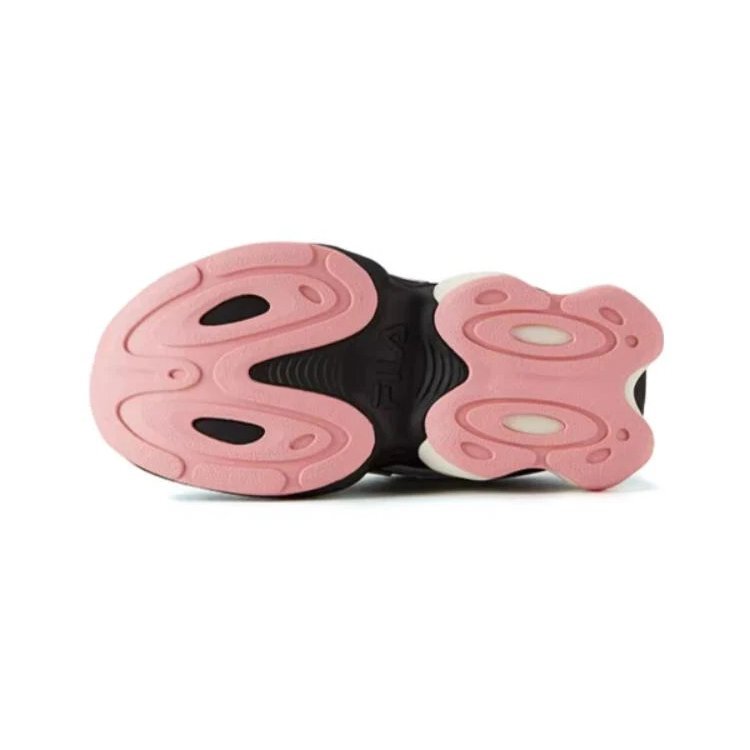 Freizeit-Sneaker „Weiß Schwarz Rosa“