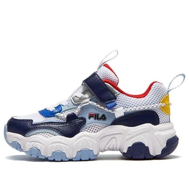 Freizeit-Sportschuhe „Weiß Navy“