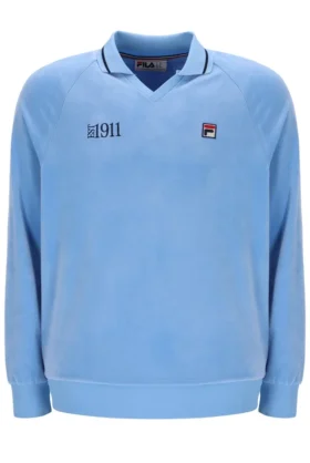 Frozen Fjord Alfredo 1911 Velours-Raglan-Langarmshirt