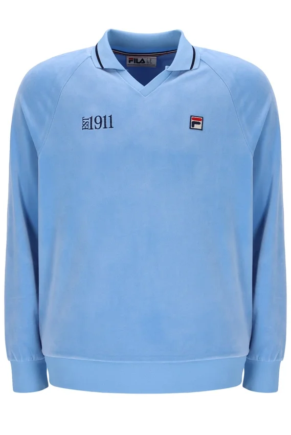 Frozen Fjord Alfredo 1911 Velours-Raglan-Langarmshirt