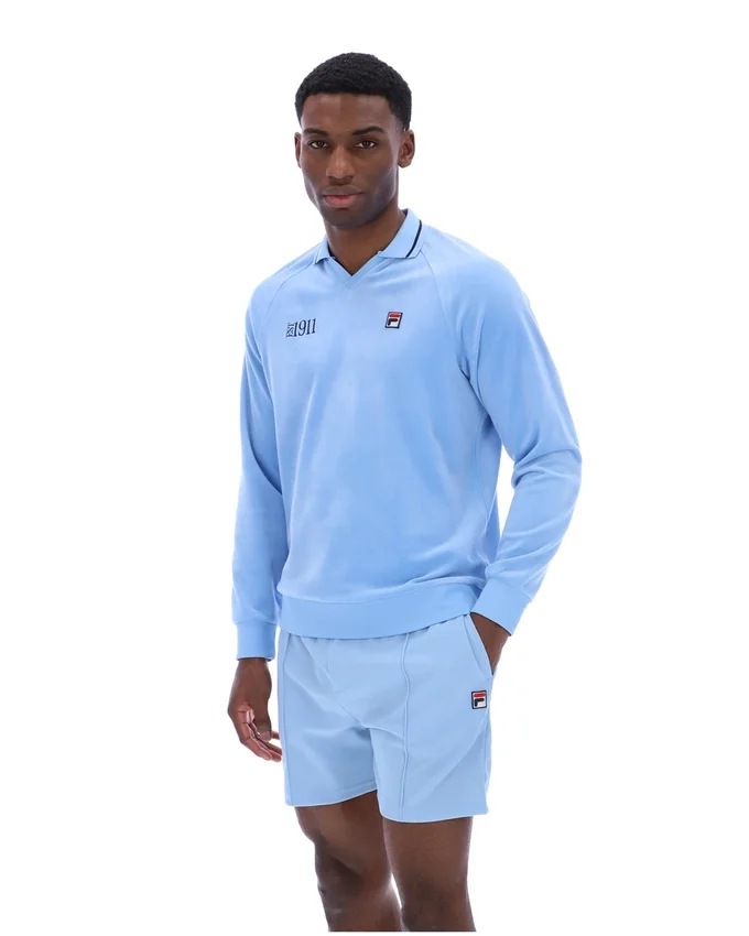 Frozen Fjord Alfredo 1911 Velours-Raglan-Langarmshirt