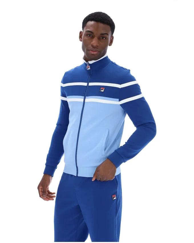 Frozen Fjord Giovanni Trainingsjacke mit Kontrasteinsätzen