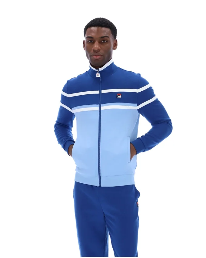 Frozen Fjord Giovanni Trainingsjacke mit Kontrasteinsätzen