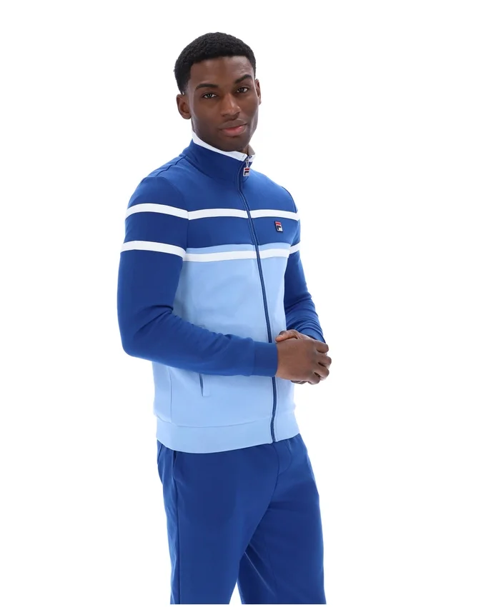 Frozen Fjord Giovanni Trainingsjacke mit Kontrasteinsätzen