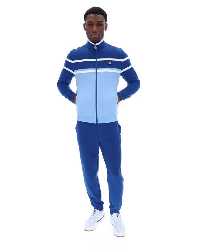 Frozen Fjord Giovanni Trainingsjacke mit Kontrasteinsätzen