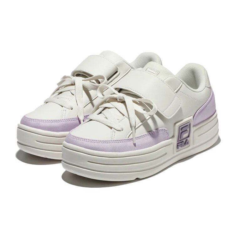 Funky Tennis VC Schuhe Weiß/Lila