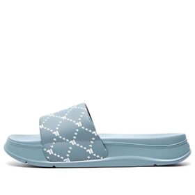 Fusion Como Pantoletten „Teal White“