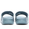 Fusion Como Pantoletten „Teal White“