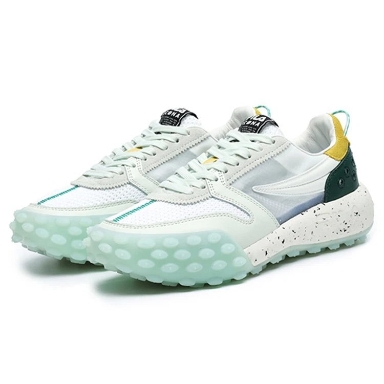Gara Sportschuhe „Weiß Grün Schwarz“