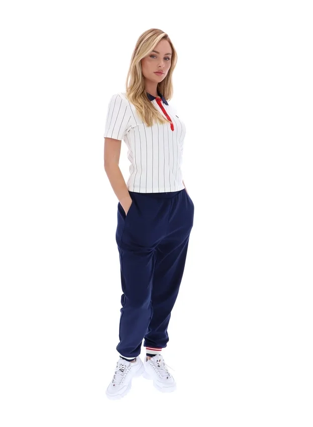 Gardenia Bai Tailliertes BB1-Polohemd mit Nadelstreifen