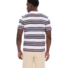 Gardenia Cesare T-Shirt mit gestreiften Garnfärbungen