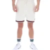 Gardenia Clemente Häkelshorts mit Kontraststreifen
